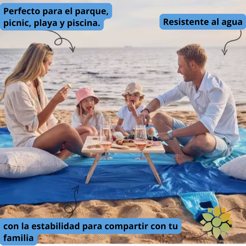 🌊 OceanMat™ La Manta de Playa Anti- Arena y Agua 🏖️