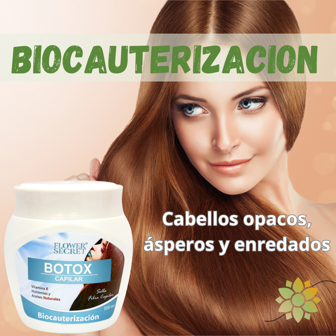 🌸Flower Secret™🌸:  Línea de Botox Capilar, 5 Soluciones Únicas.