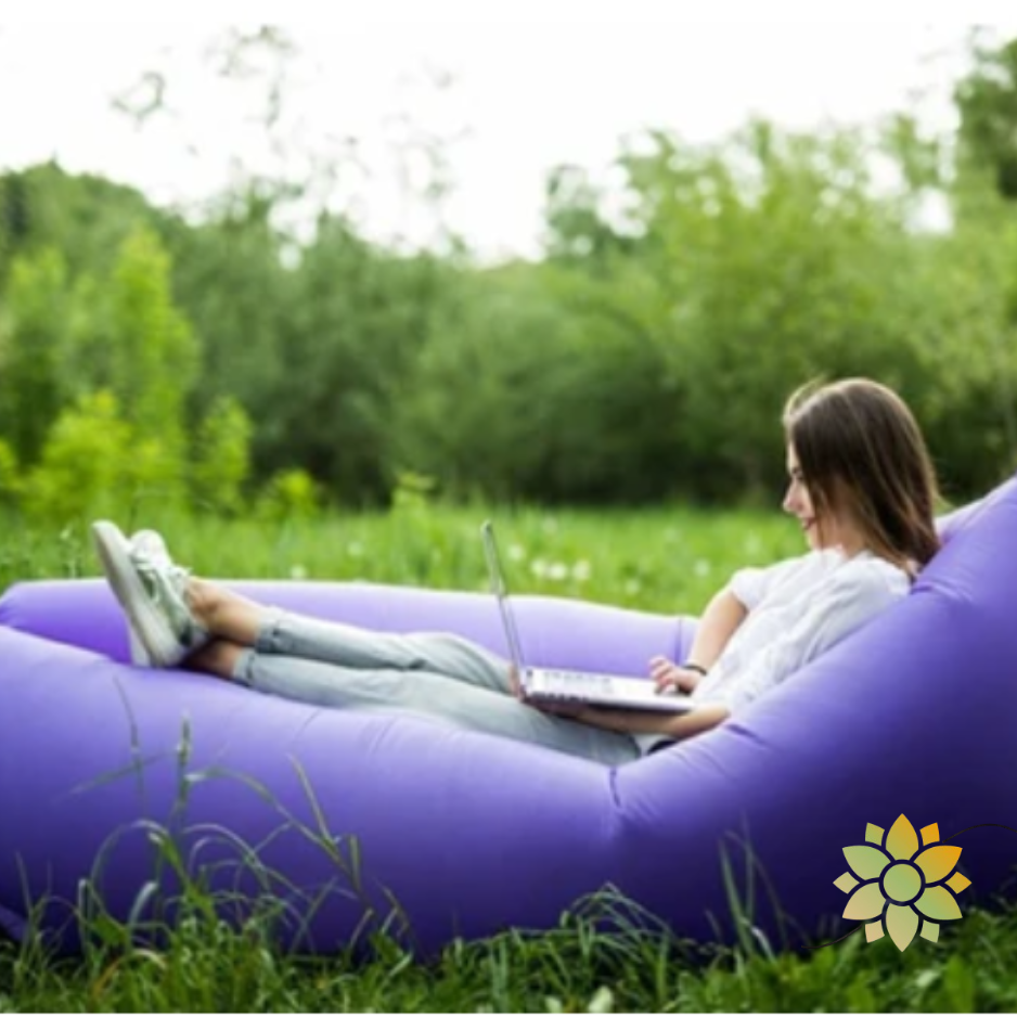 🛋️ SunSofa™ El Sofa-Cama Inflable para Todos 🌞